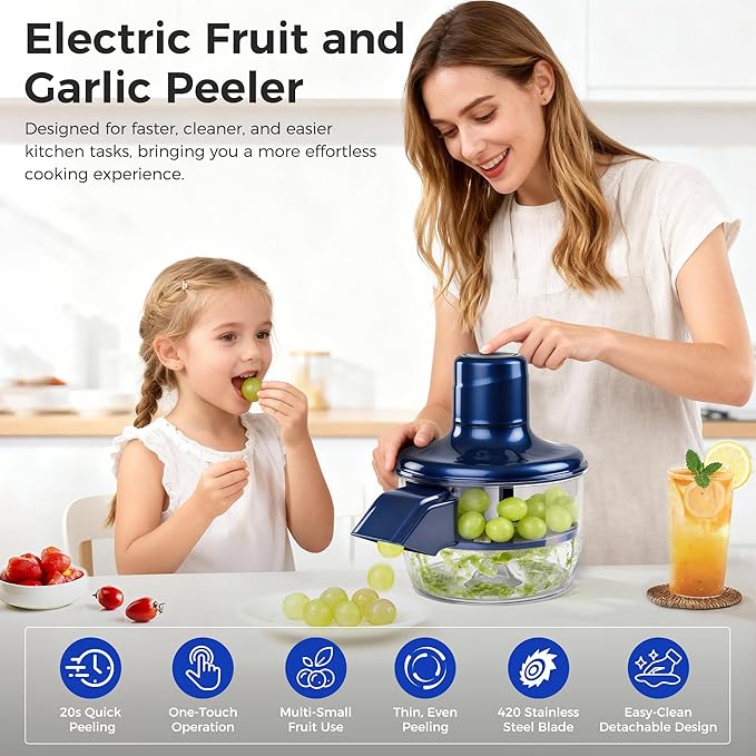Rechargeable Automatic Fruit & Vegetable Peeling Machine